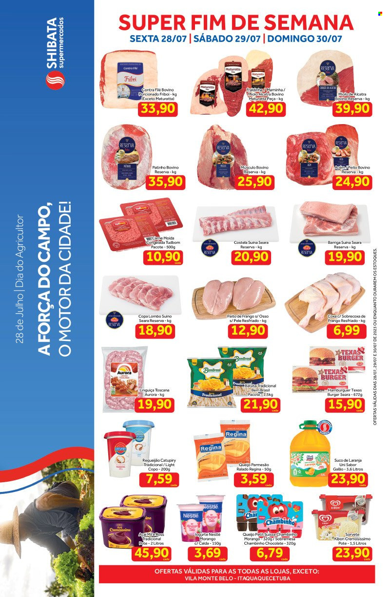 Folheto Shibata Supermercados - 28/07/2023 - 30/07/2023. Página 1