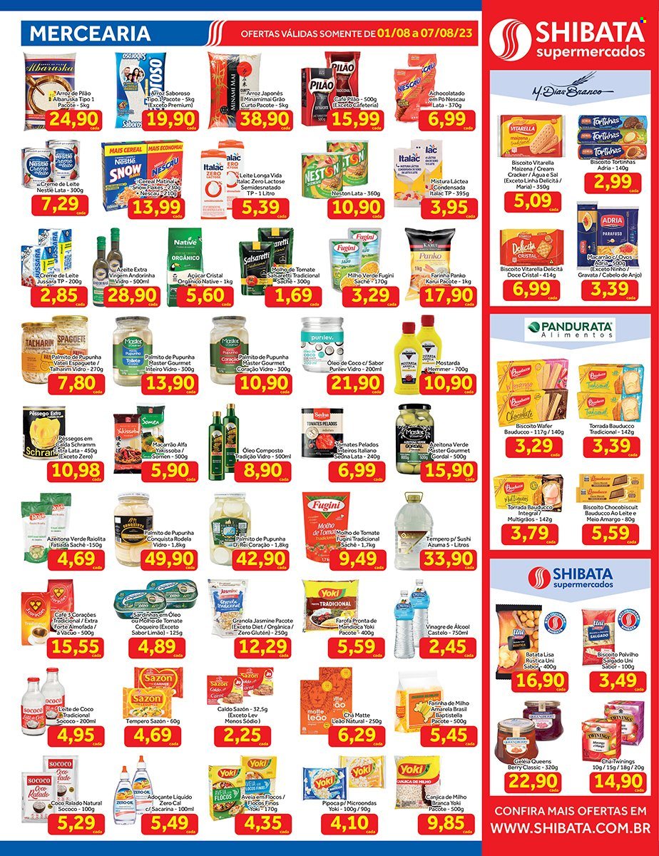 Folheto Shibata Supermercados - 01/08/2023 - 07/08/2023. Página 2