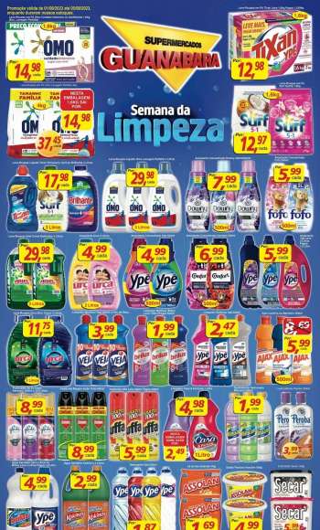 Folheto Supermercados Guanabara - 01/08/2023 - 05/08/2023.