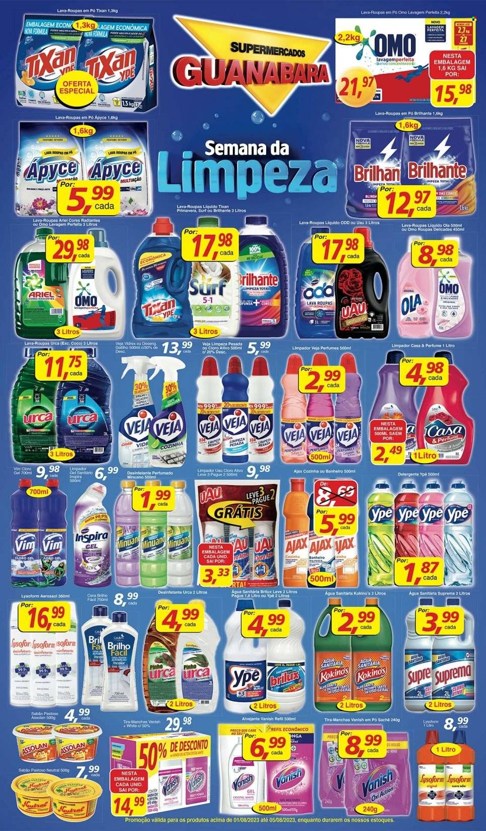 Folheto Supermercados Guanabara - 01/08/2023 - 05/08/2023. Página 3