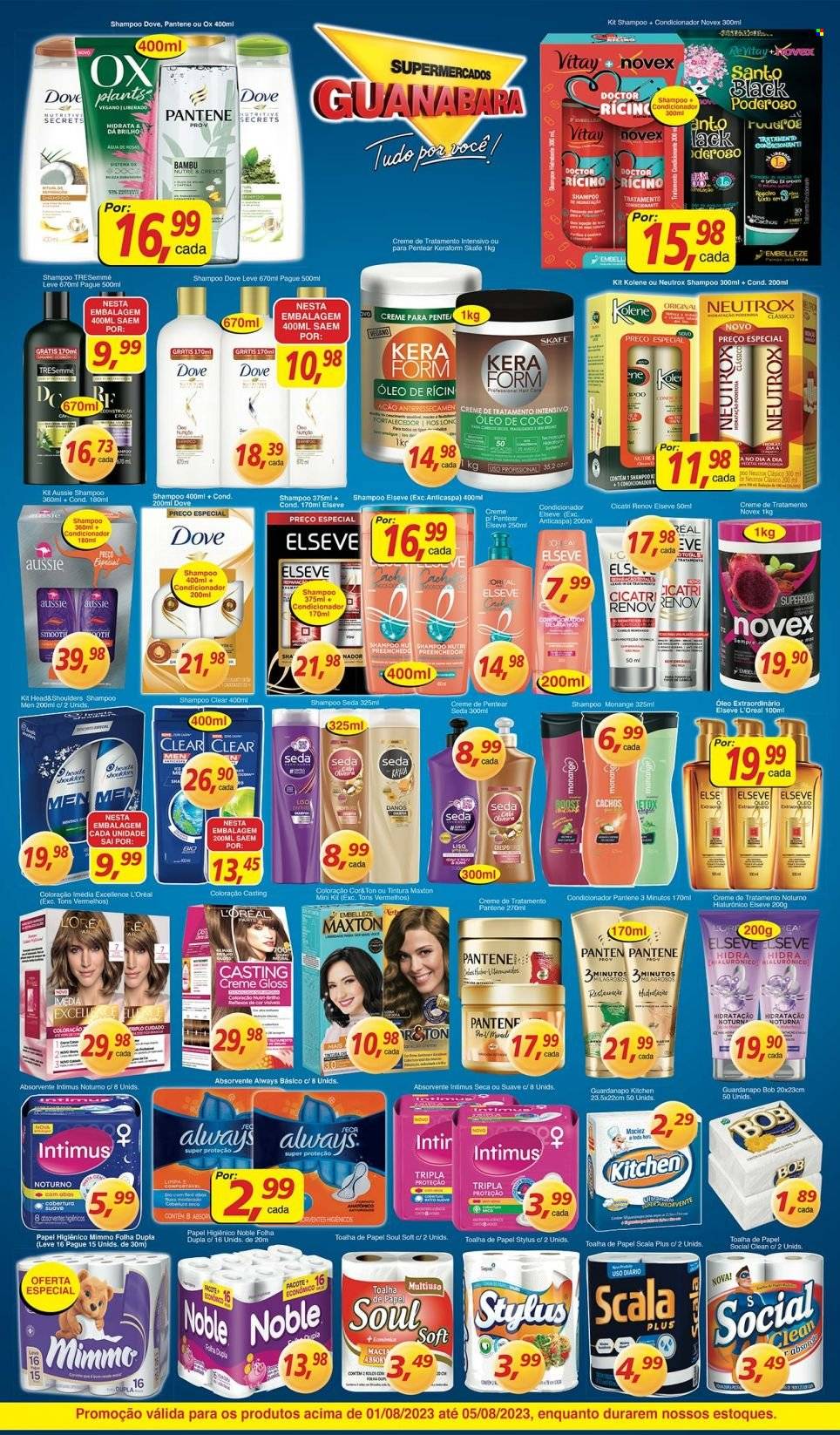 Folheto Supermercados Guanabara - 01/08/2023 - 05/08/2023. Página 7