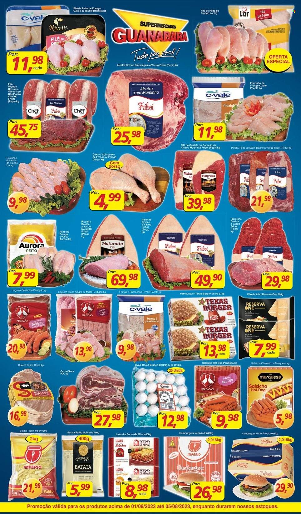 Folheto Supermercados Guanabara - 01/08/2023 - 05/08/2023. Página 9