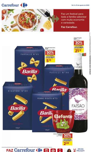 Folheto Carrefour Hiper - 03/08/2023 - 13/08/2023.