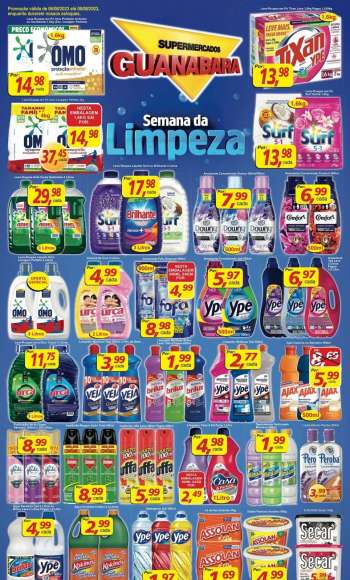 Folheto Supermercados Guanabara - 06/08/2023 - 08/08/2023.