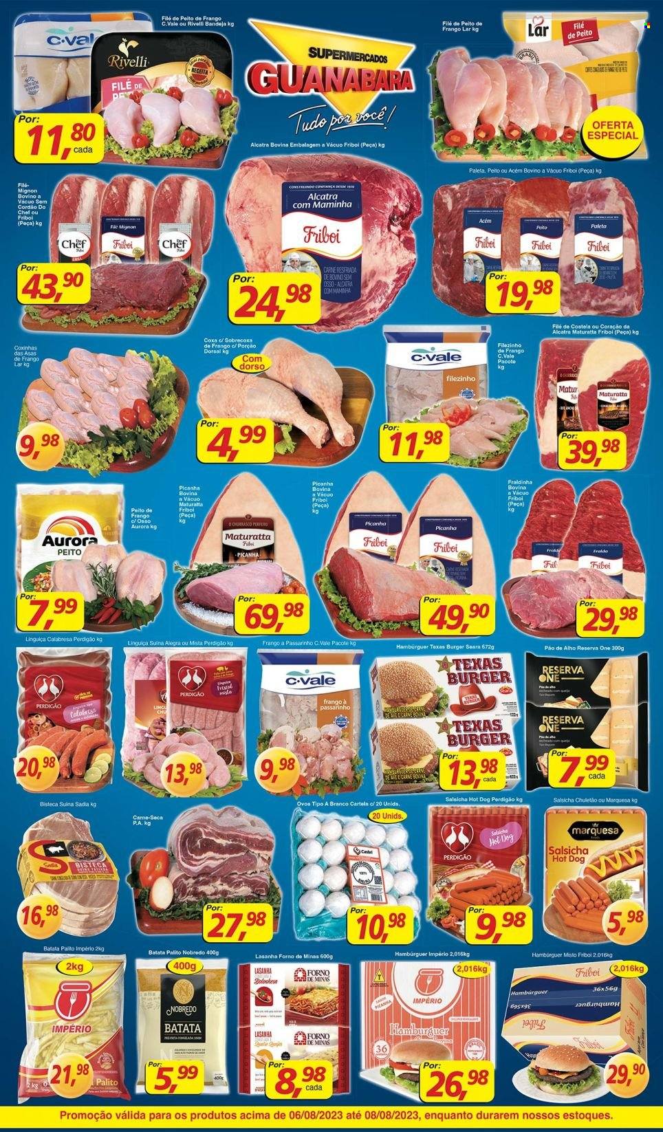 Folheto Supermercados Guanabara - 06/08/2023 - 08/08/2023. Página 9