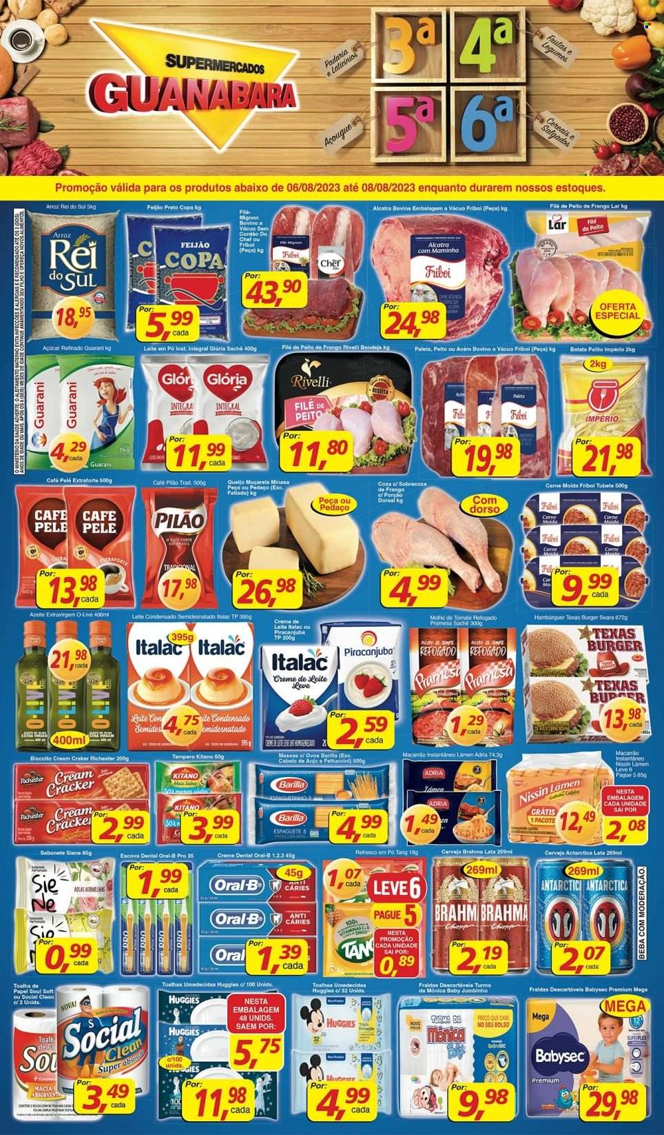 Folheto Supermercados Guanabara - 06/08/2023 - 08/08/2023. Página 12