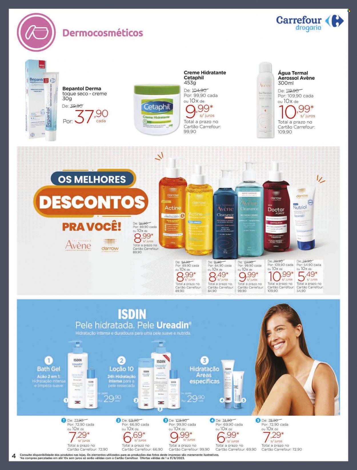 Folheto Carrefour Drogaria - 01/08/2023 - 31/08/2023. Página 4