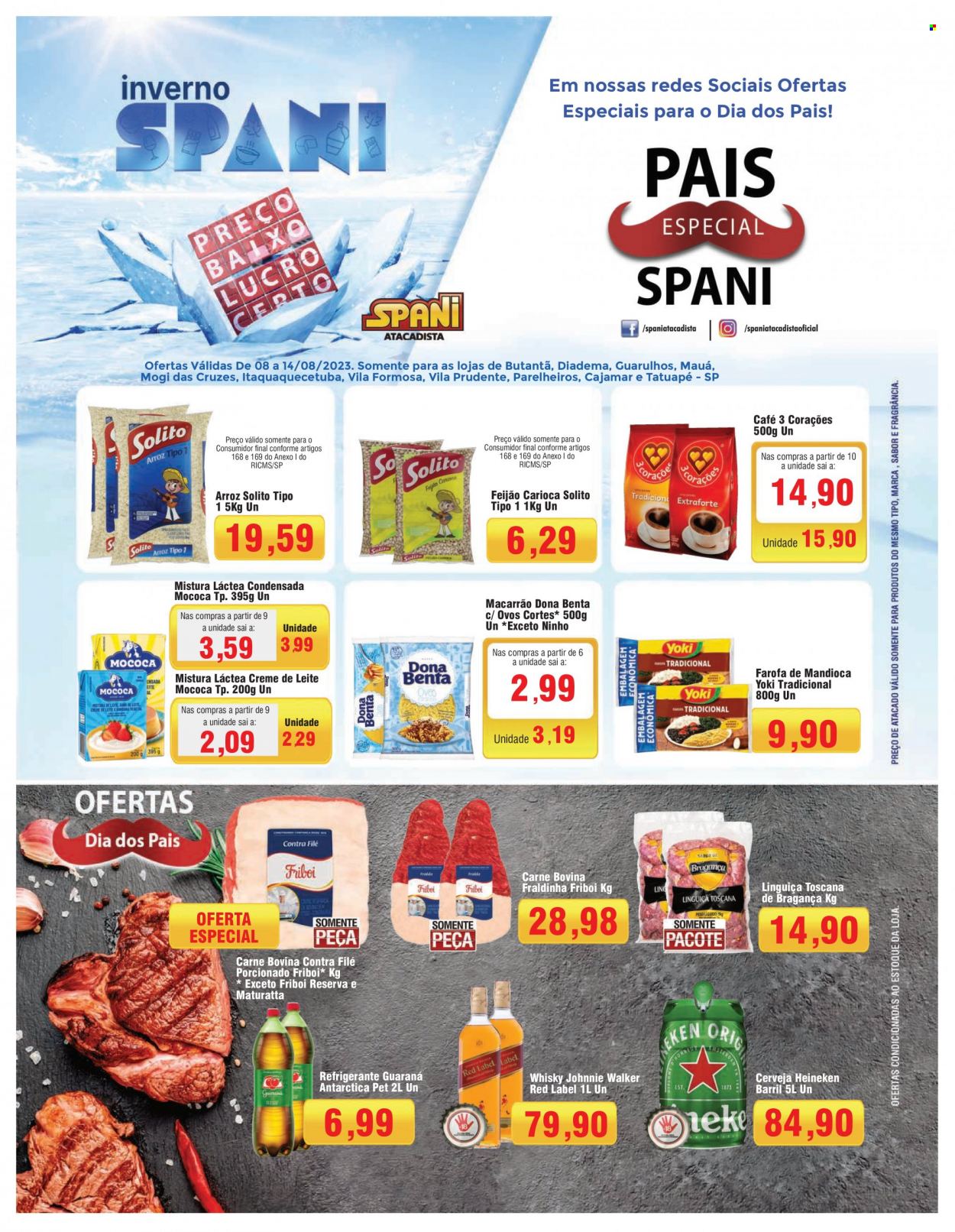 Folheto Spani Atacadista - 08/08/2023 - 14/08/2023. Página 1