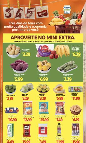 Folheto Mini Extra - 08/08/2023 - 10/08/2023.