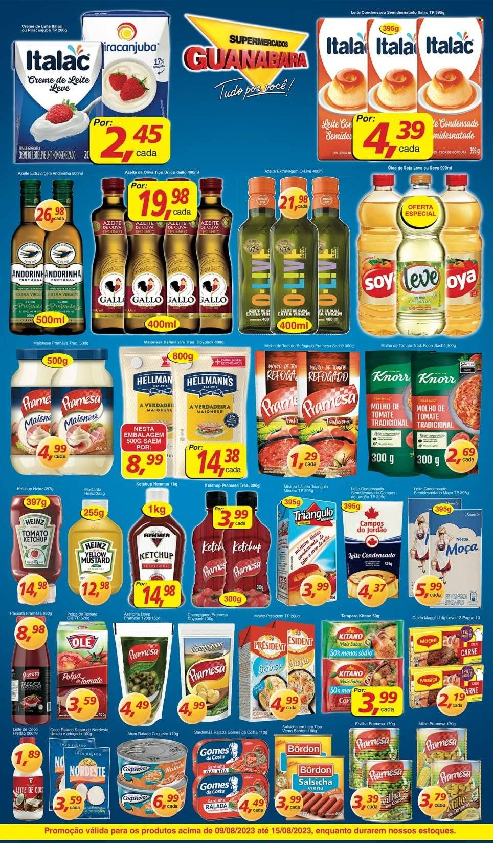 Folheto Supermercados Guanabara - 09/08/2023 - 15/08/2023. Página 10
