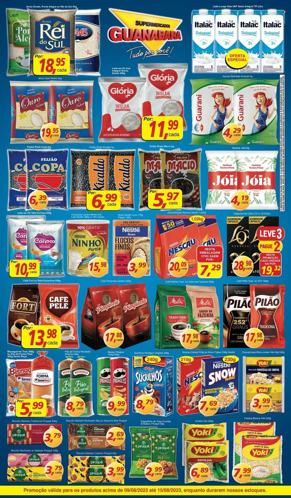 Folheto Supermercados Guanabara - 09/08/2023 - 15/08/2023. Página 11