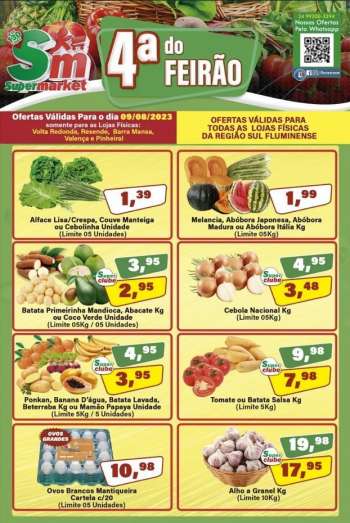 Folheto Rede Supermarket - 09/08/2023 - 09/08/2023.