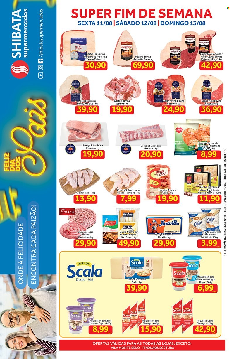 Folheto Shibata Supermercados - 11/08/2023 - 13/08/2023. Página 1