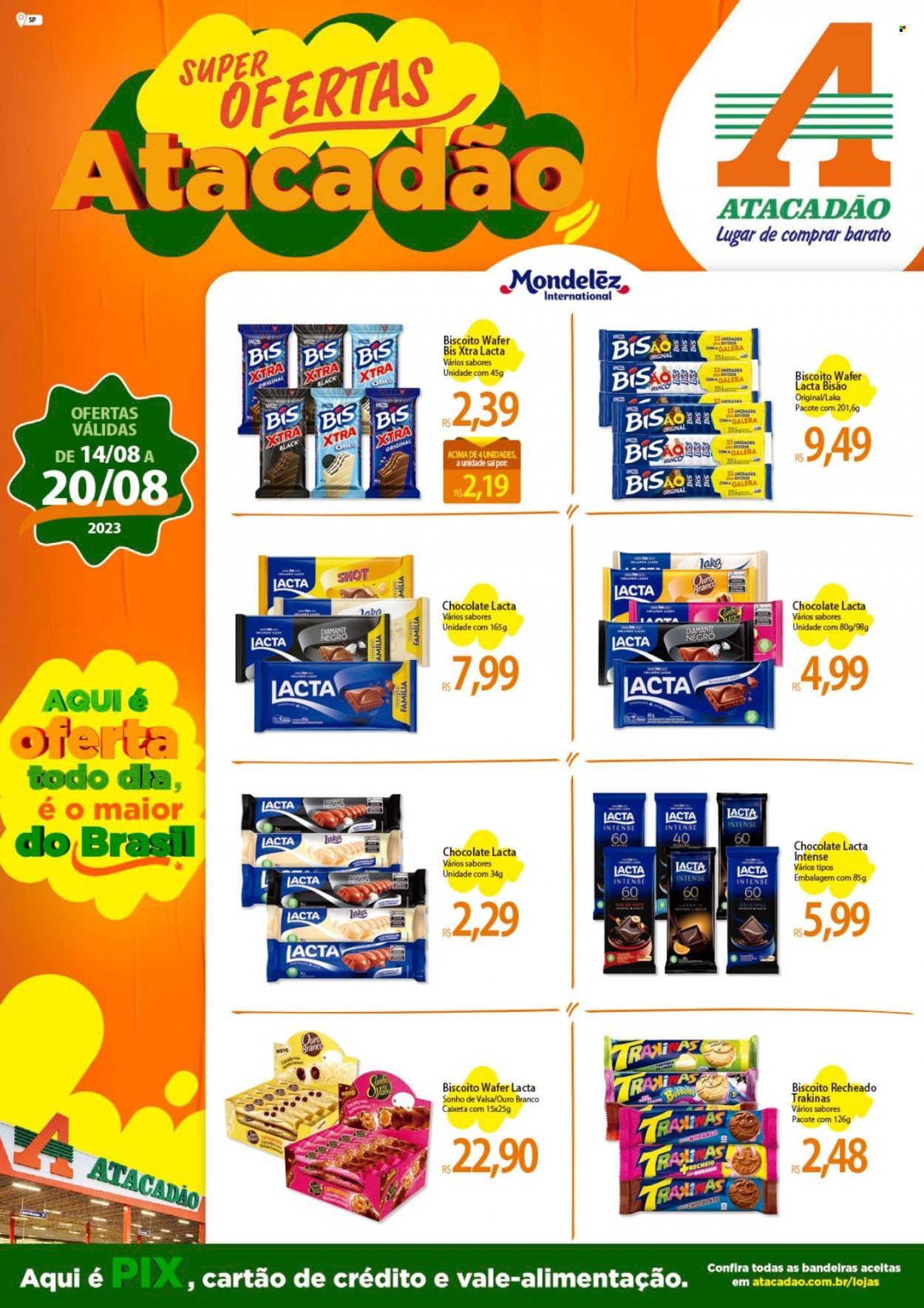 Folheto Atacadão - 14/08/2023 - 20/08/2023. Página 1