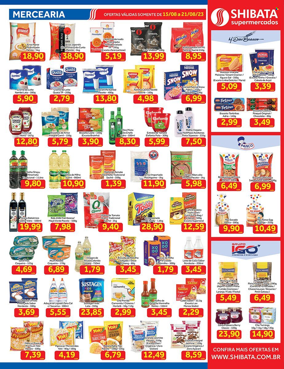 Folheto Shibata Supermercados - 15/08/2023 - 16/08/2023. Página 2