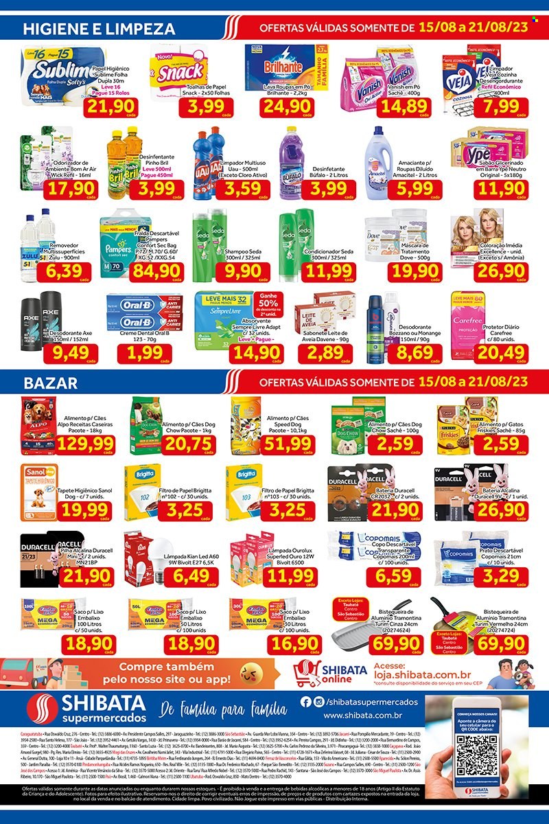 Folheto Shibata Supermercados - 15/08/2023 - 16/08/2023. Página 4