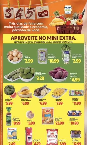 Folheto Mini Extra - 15/08/2023 - 17/08/2023.
