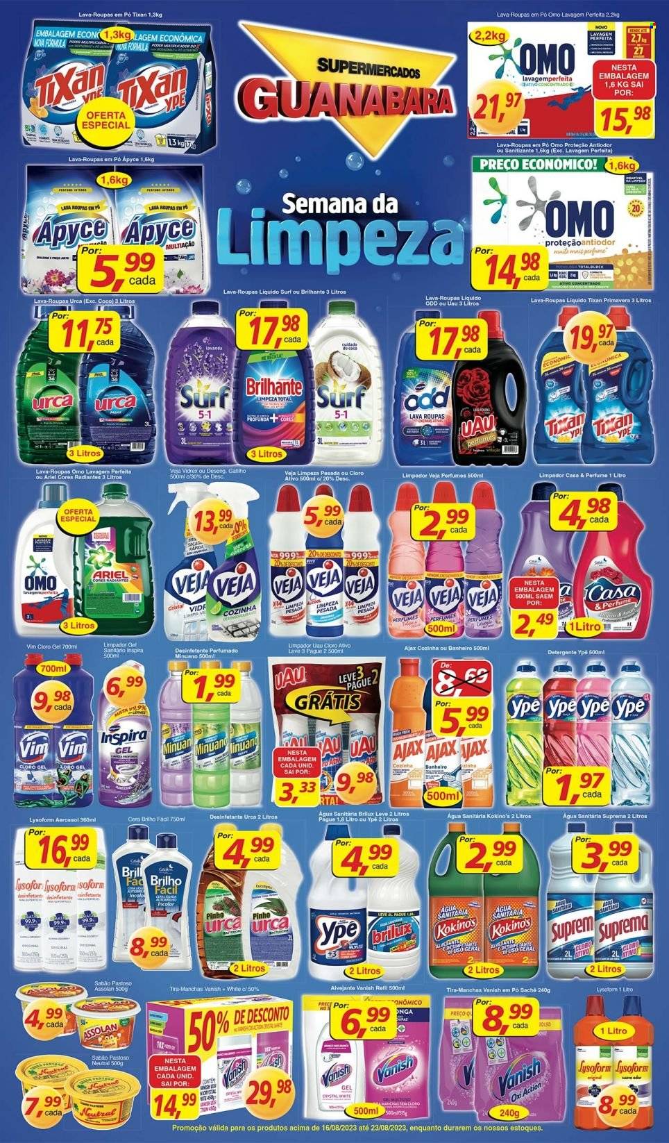 Folheto Supermercados Guanabara - 16/08/2023 - 23/08/2023. Página 3
