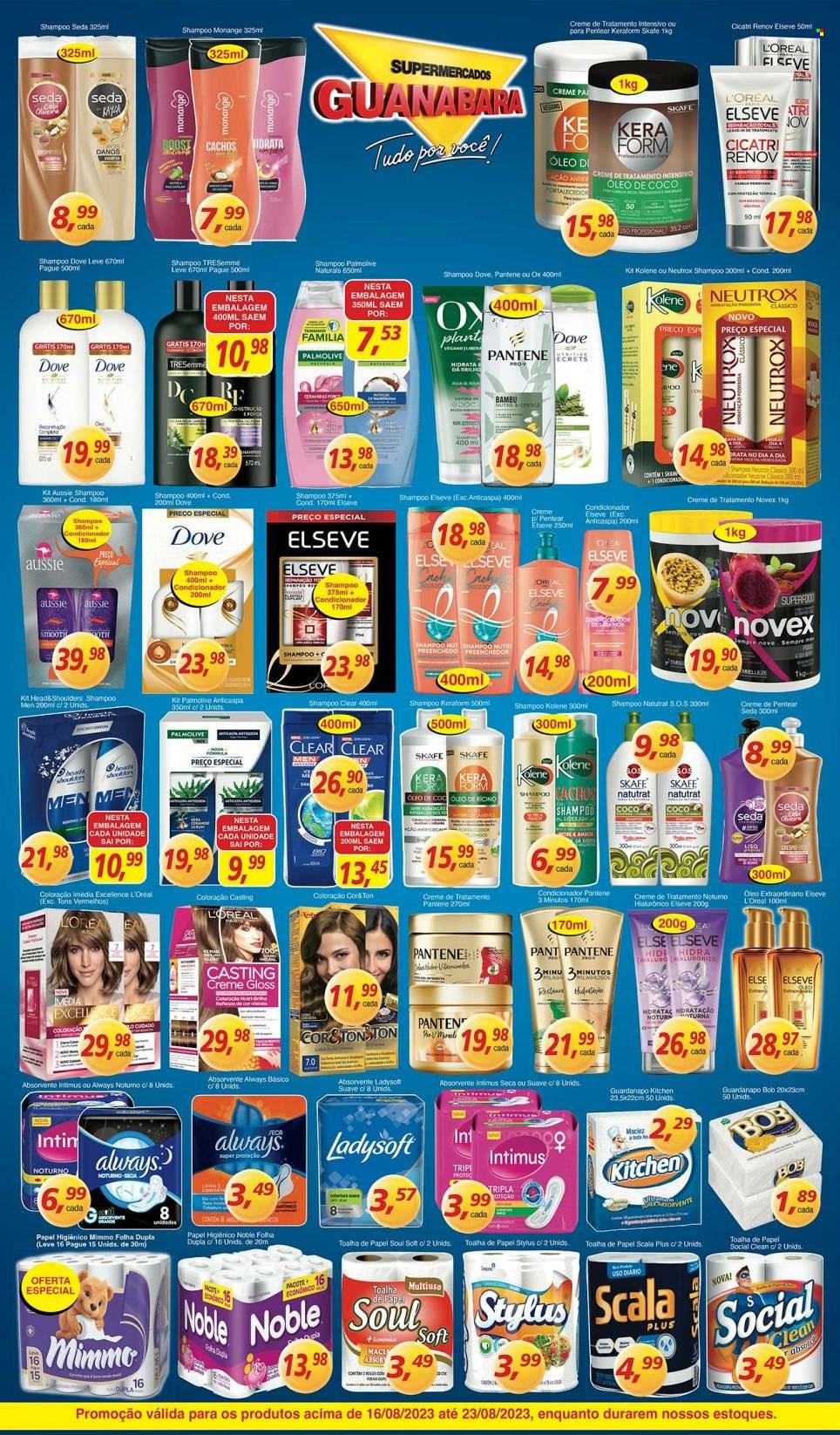 Folheto Supermercados Guanabara - 16/08/2023 - 23/08/2023. Página 7