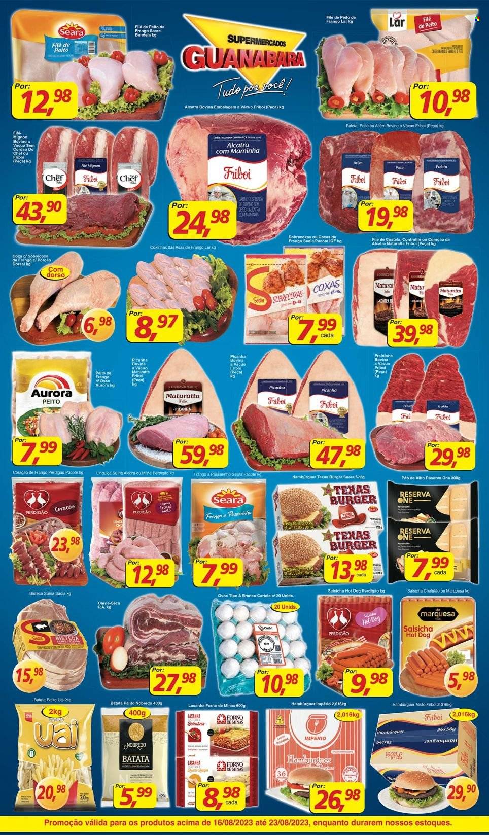 Folheto Supermercados Guanabara - 16/08/2023 - 23/08/2023. Página 9