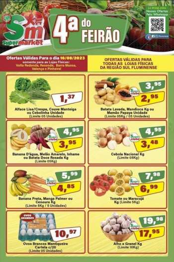 Folheto Rede Supermarket - 16/08/2023 - 16/08/2023.