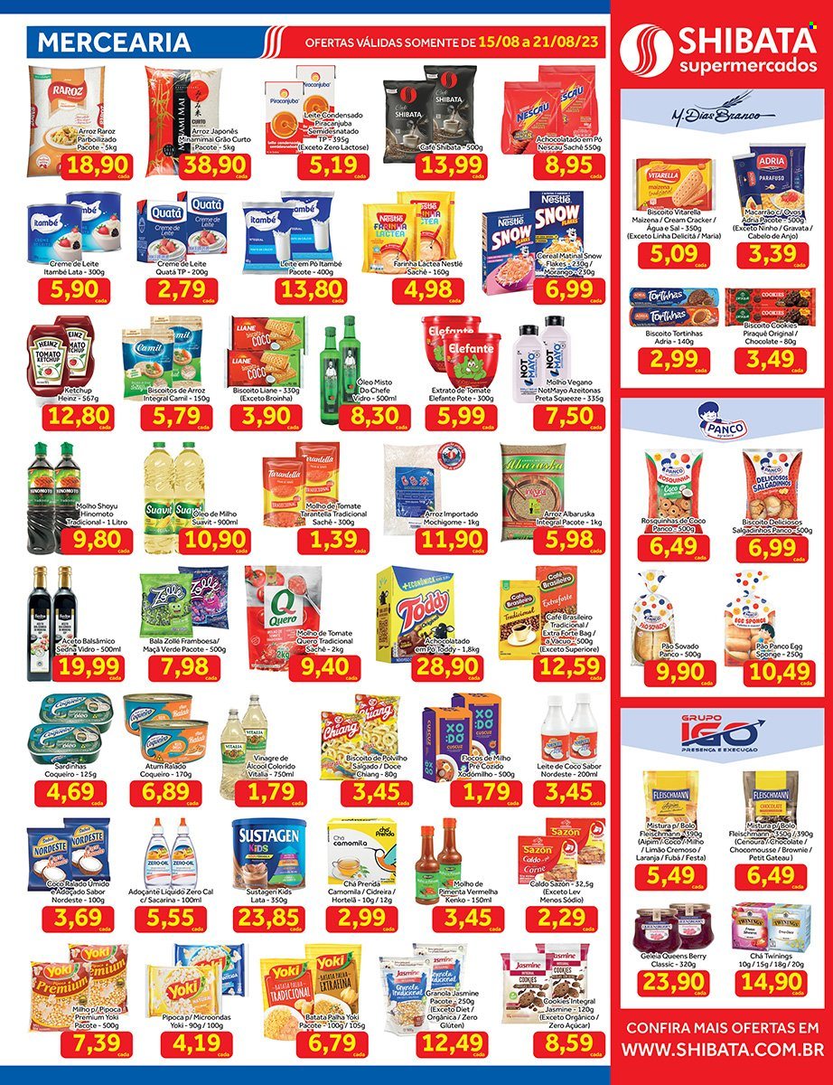 Folheto Shibata Supermercados - 15/08/2023 - 21/08/2023. Página 2