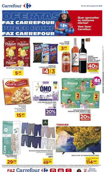 Folheto Carrefour Hiper - 15/08/2023 - 23/08/2023.