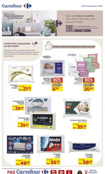 Folheto Carrefour Hiper - 17/08/2023 - 31/08/2023.