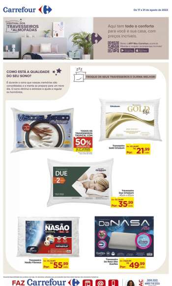 Folheto Carrefour Hiper - 17/08/2023 - 31/08/2023.