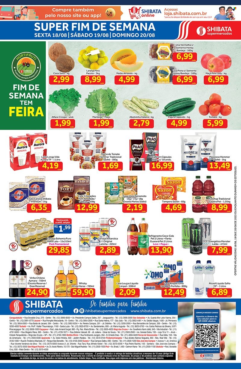 Folheto Shibata Supermercados - 18/08/2023 - 20/08/2023. Página 2