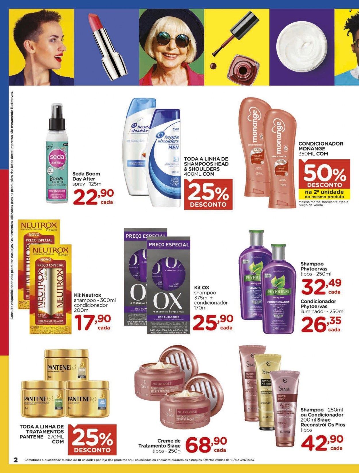 Folheto Carrefour Hiper - 18/08/2023 - 03/09/2023. Página 2