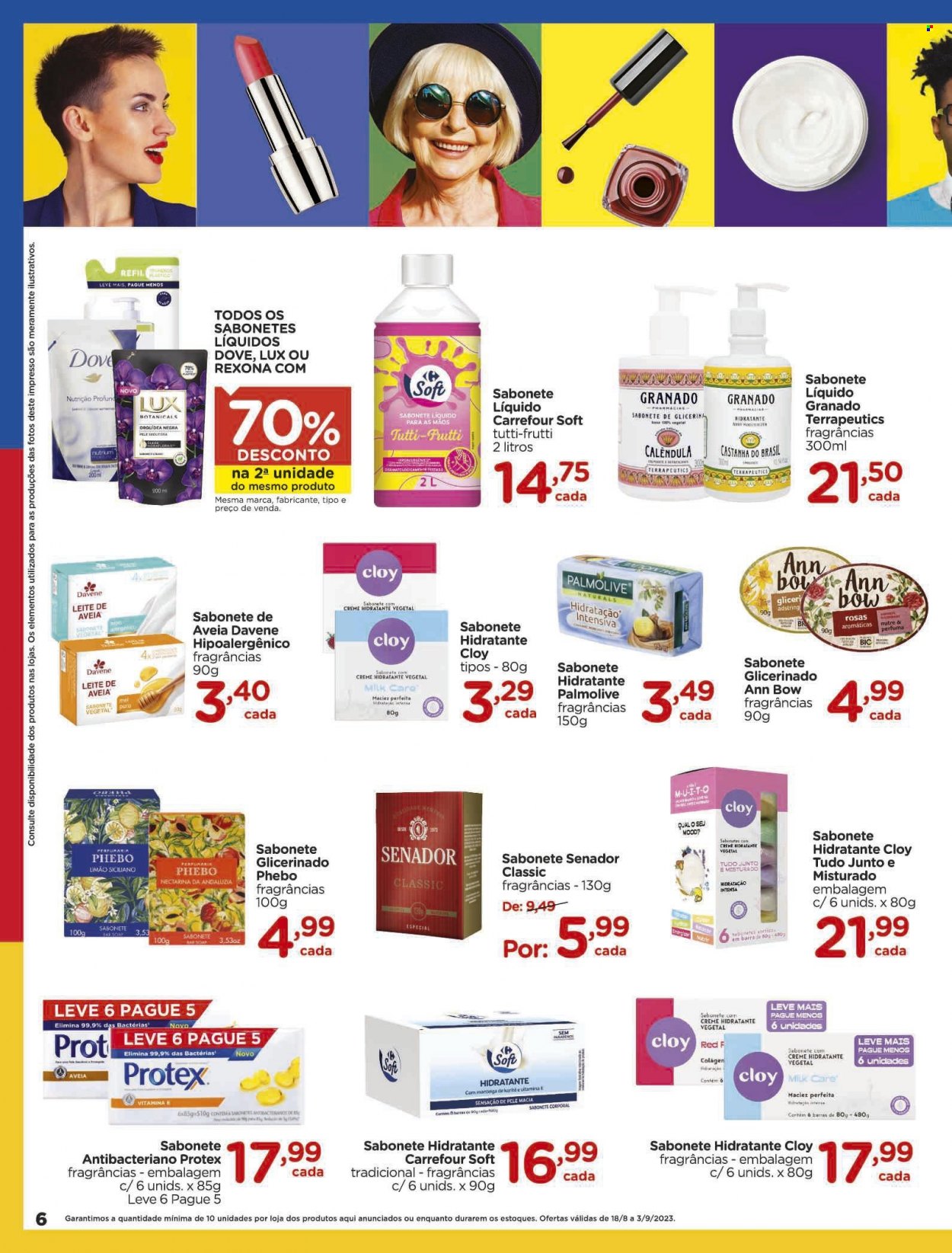 Folheto Carrefour Hiper - 18/08/2023 - 03/09/2023. Página 6