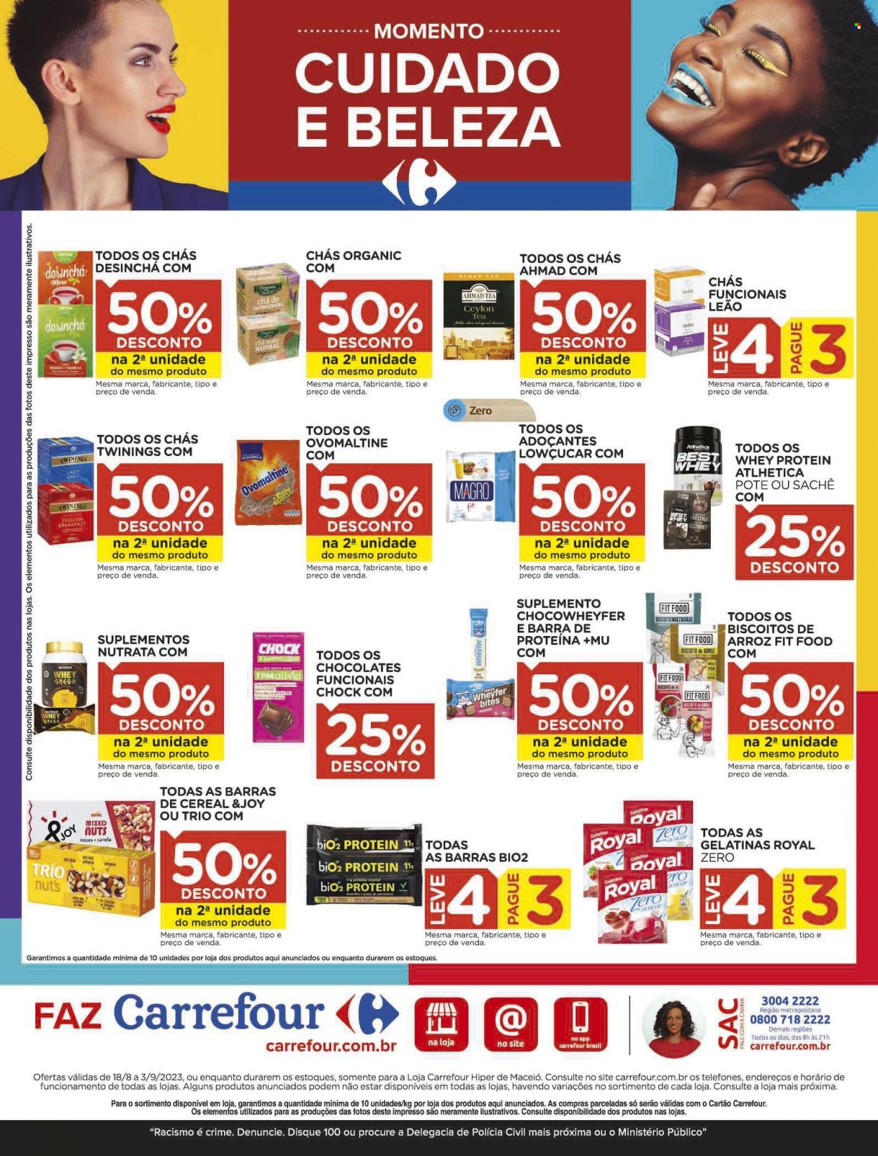 Folheto Carrefour Hiper - 18/08/2023 - 03/09/2023. Página 12