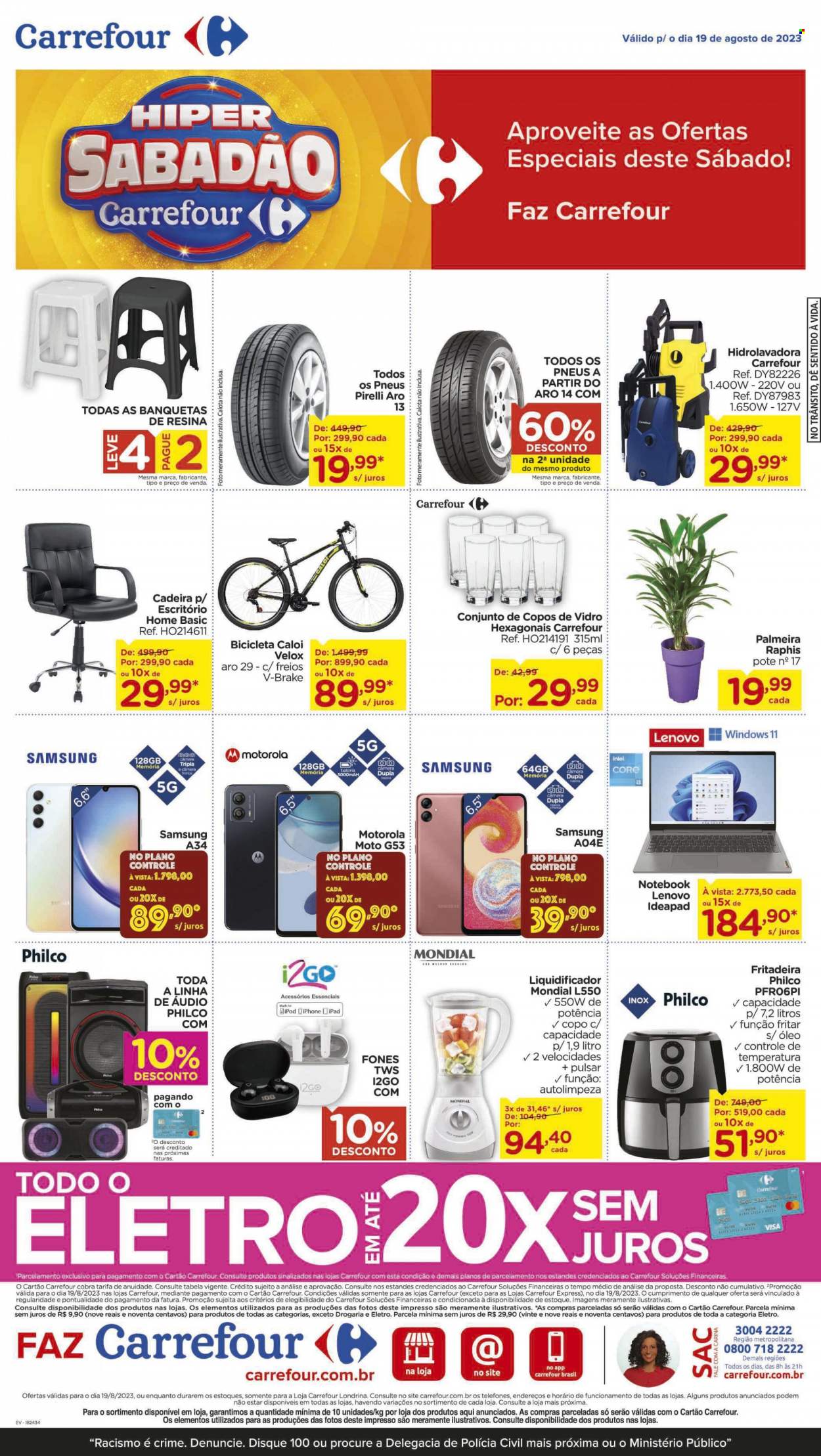 Folheto Carrefour Hiper - 19/08/2023 - 19/08/2023. Página 4
