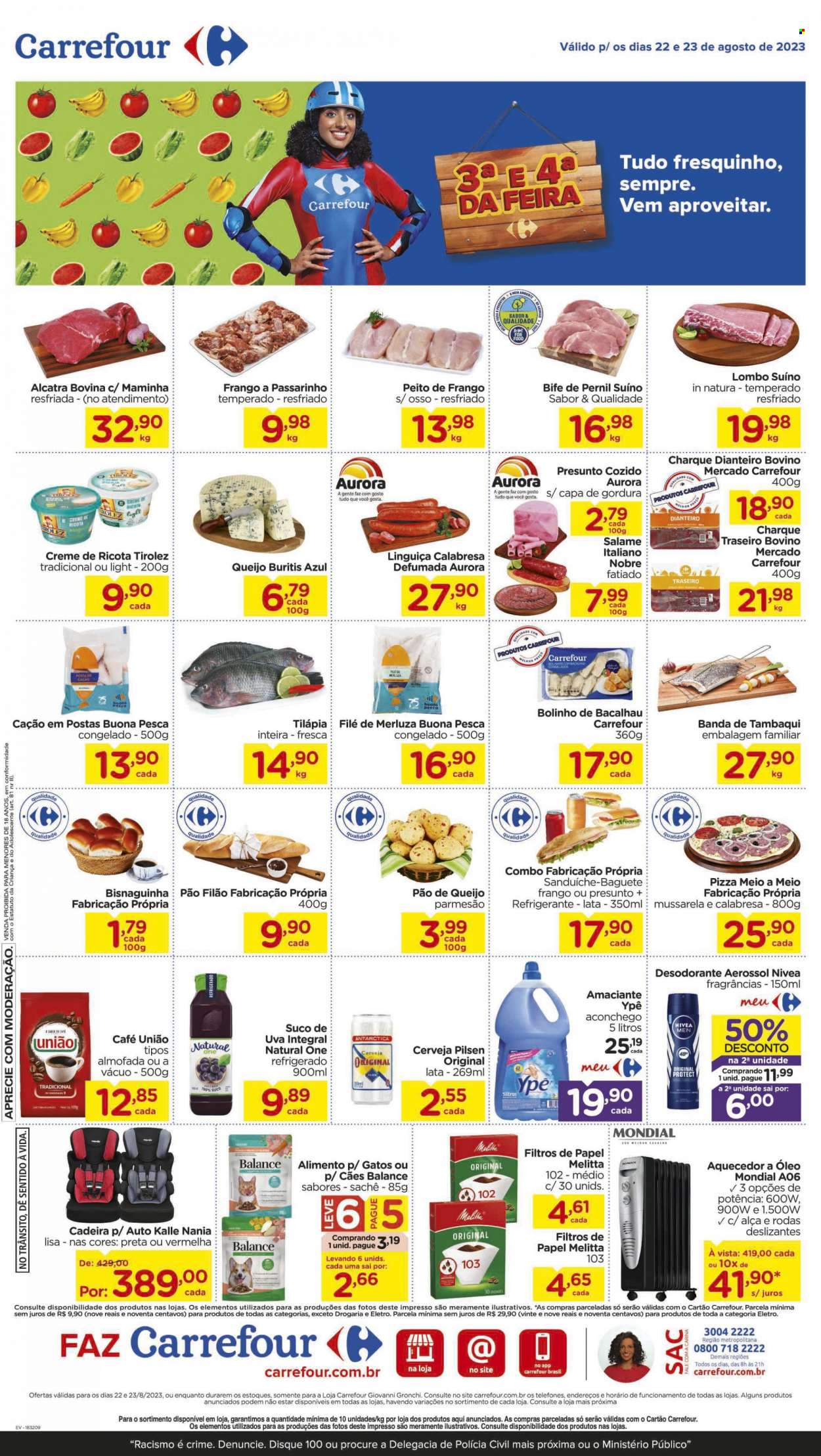 Folheto Carrefour Hiper - 22/08/2023 - 23/08/2023. Página 2
