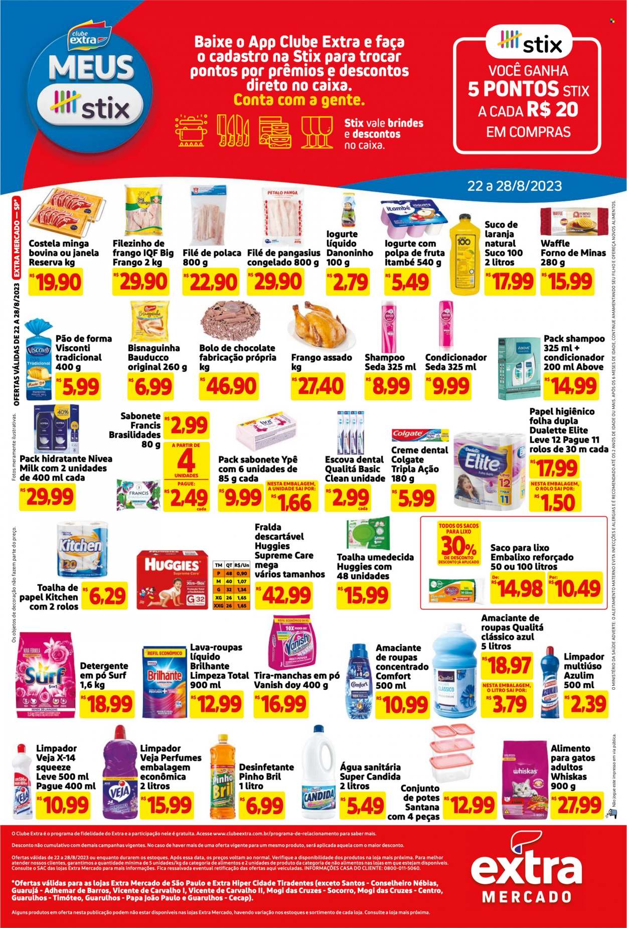 Folheto Mercado Extra - 22/08/2023 - 28/08/2023. Página 3