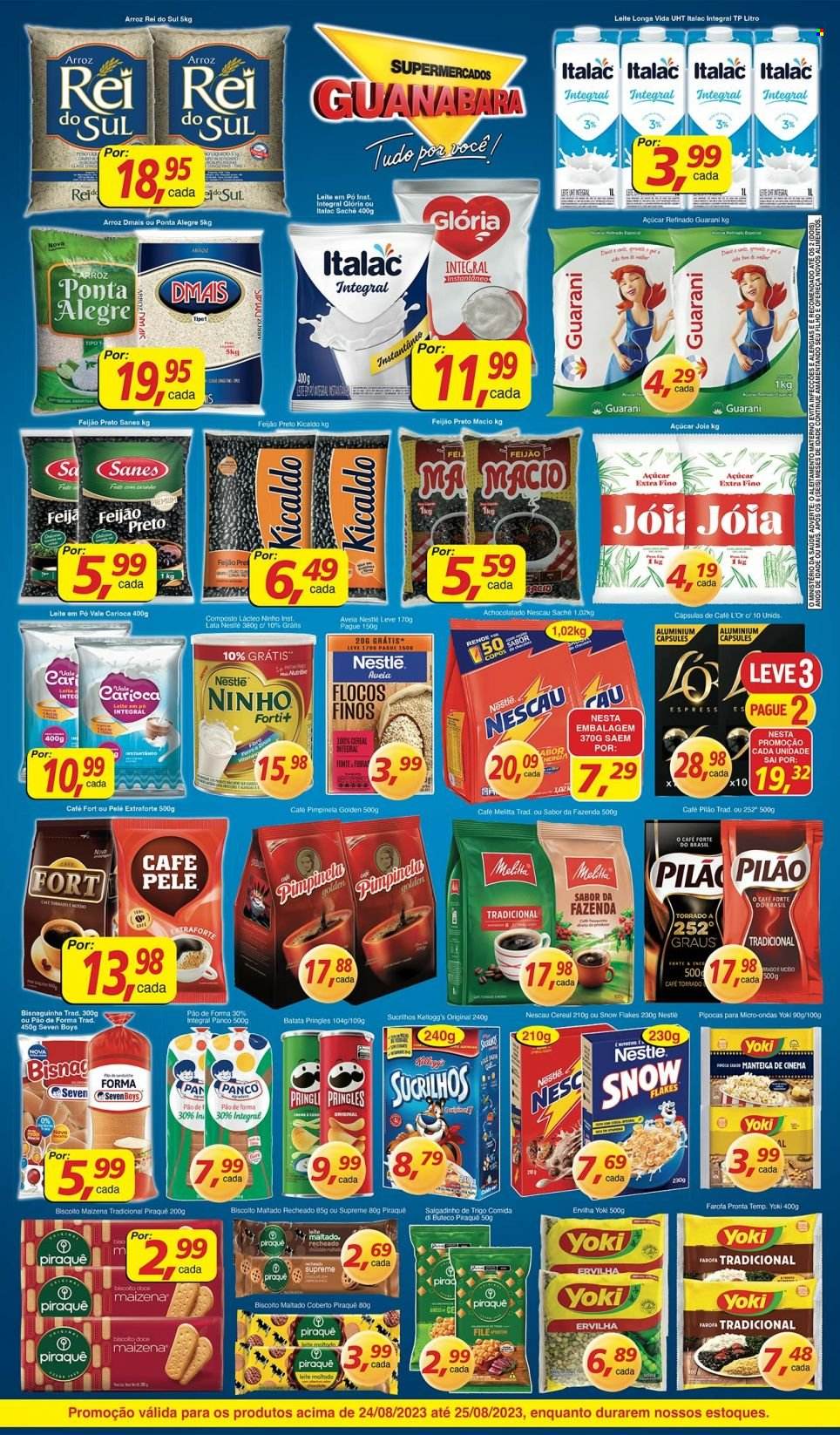Folheto Supermercados Guanabara - 24/08/2023 - 25/08/2023. Página 11