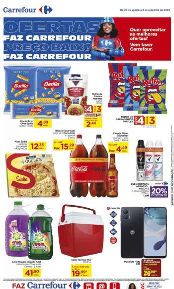 Folheto Carrefour Hiper - 25/08/2023 - 03/09/2023.