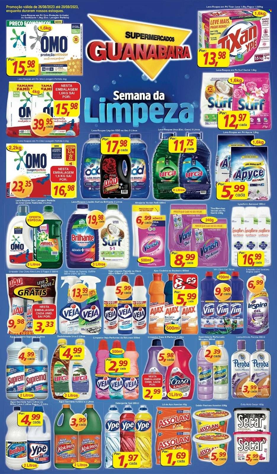 Folheto Supermercados Guanabara - 26/08/2023 - 28/08/2023. Página 7