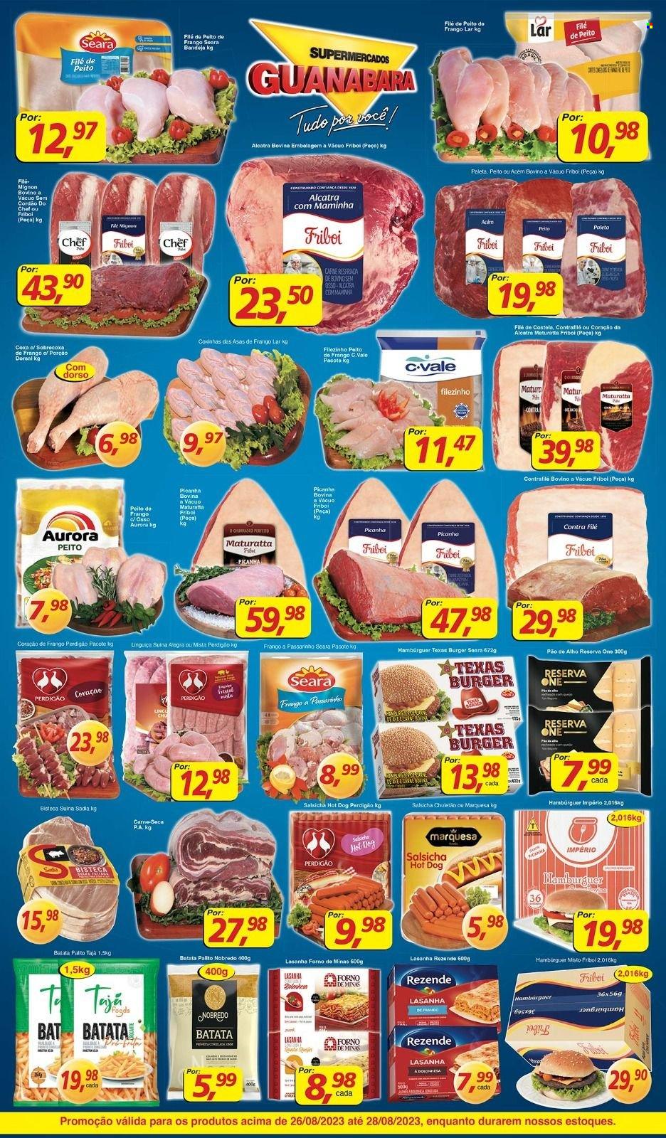 Folheto Supermercados Guanabara - 26/08/2023 - 28/08/2023. Página 9