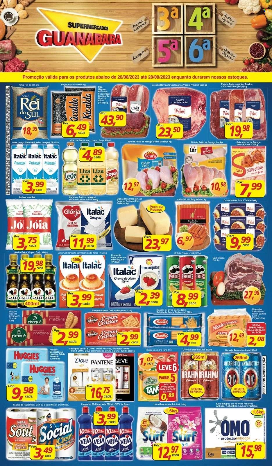 Folheto Supermercados Guanabara - 26/08/2023 - 28/08/2023. Página 12