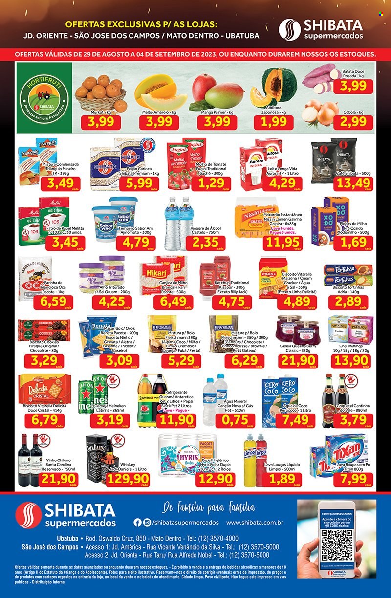 Folheto Shibata Supermercados - 29/08/2023 - 04/09/2023. Página 2