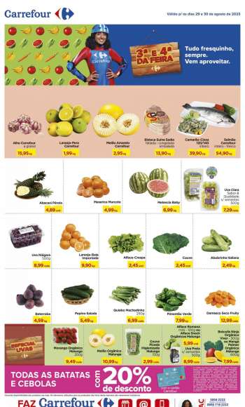 Folheto Carrefour Hiper - 29/08/2023 - 30/08/2023.