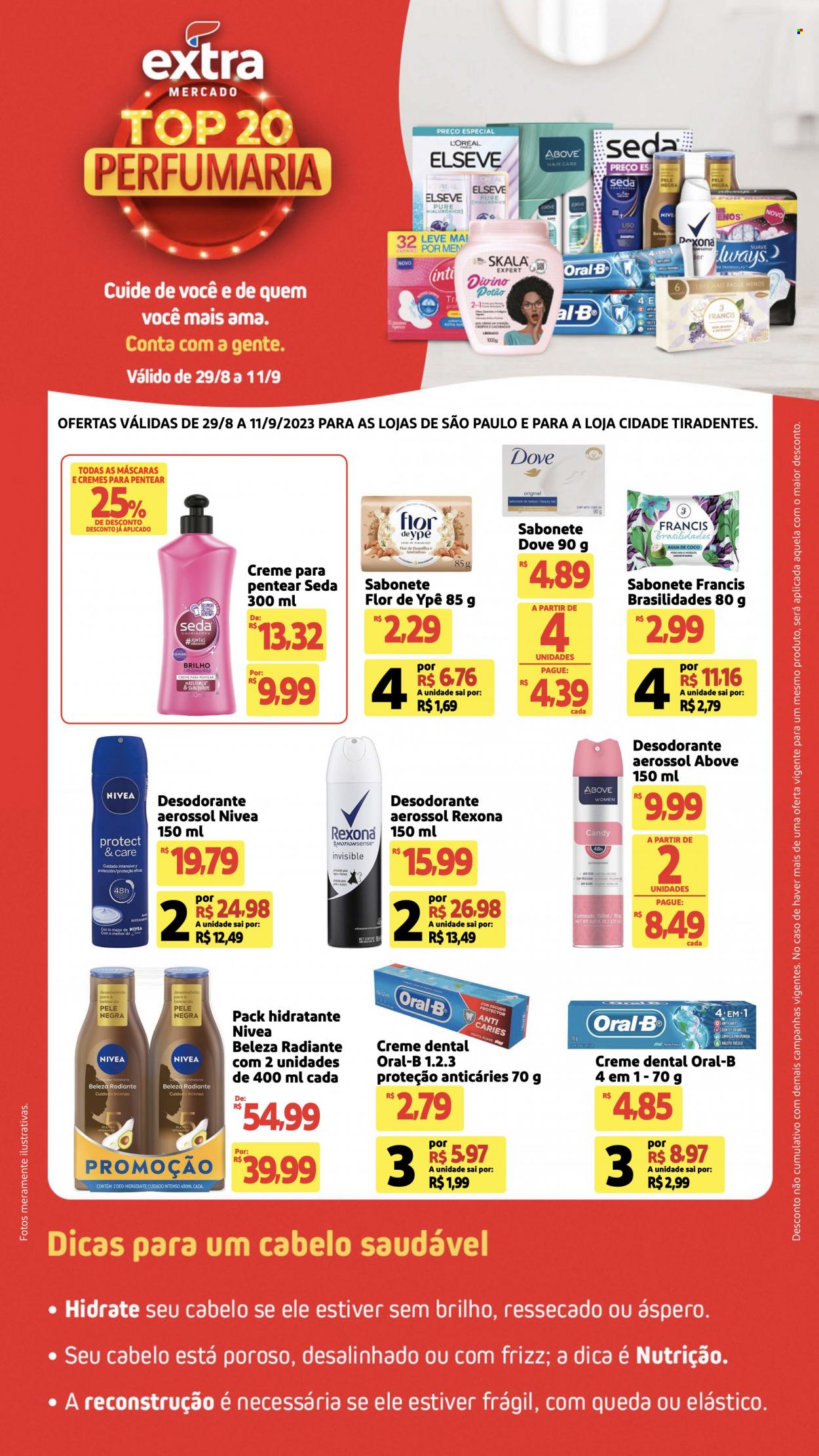 Folheto Mercado Extra - 29/08/2023 - 11/09/2023. Página 1