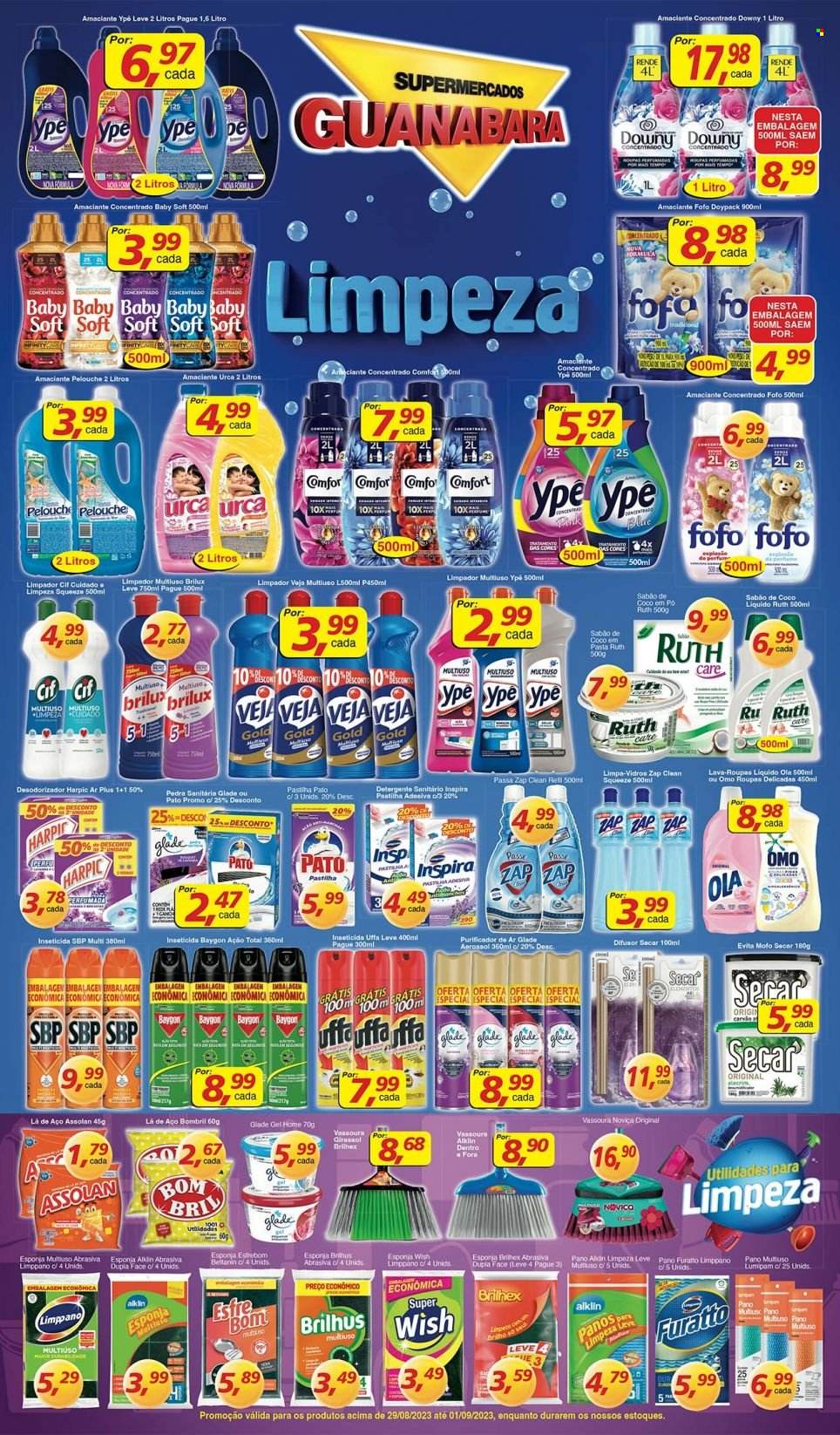 Folheto Supermercados Guanabara - 29/08/2023 - 01/09/2023. Página 6