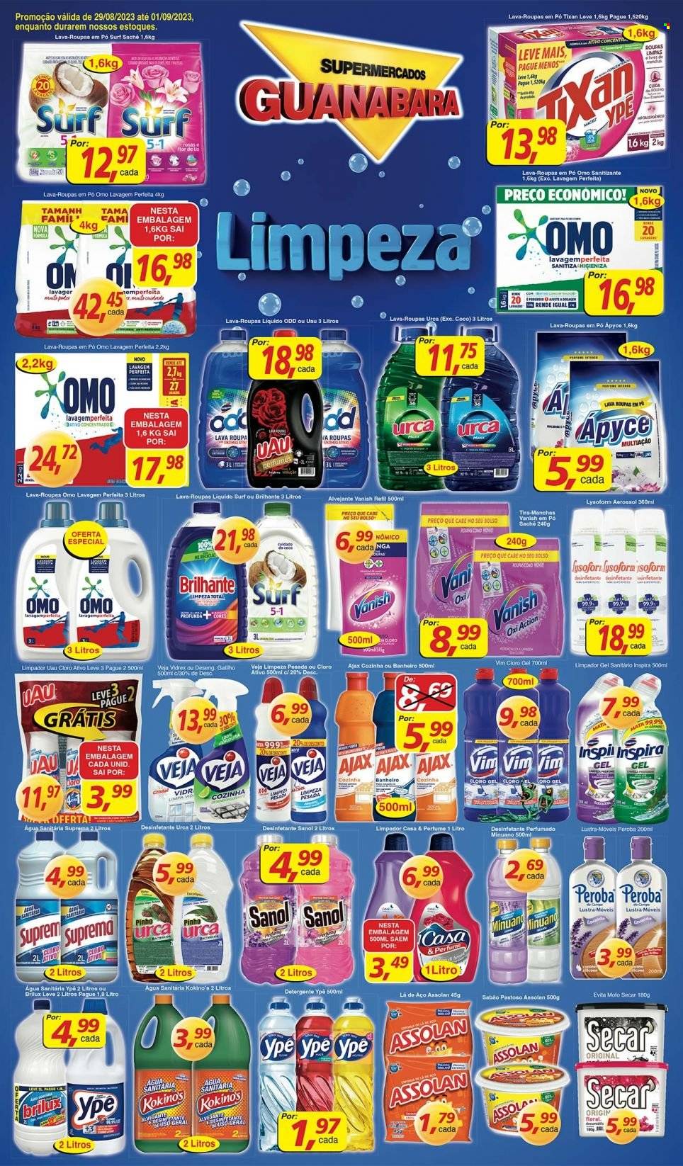 Folheto Supermercados Guanabara - 29/08/2023 - 01/09/2023. Página 7