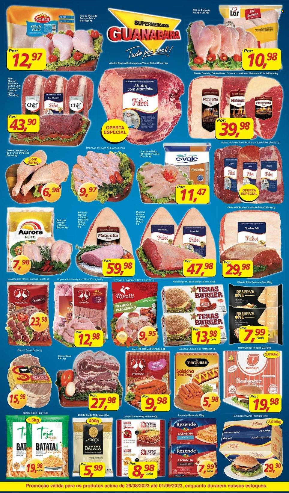 Folheto Supermercados Guanabara - 29/08/2023 - 01/09/2023. Página 9
