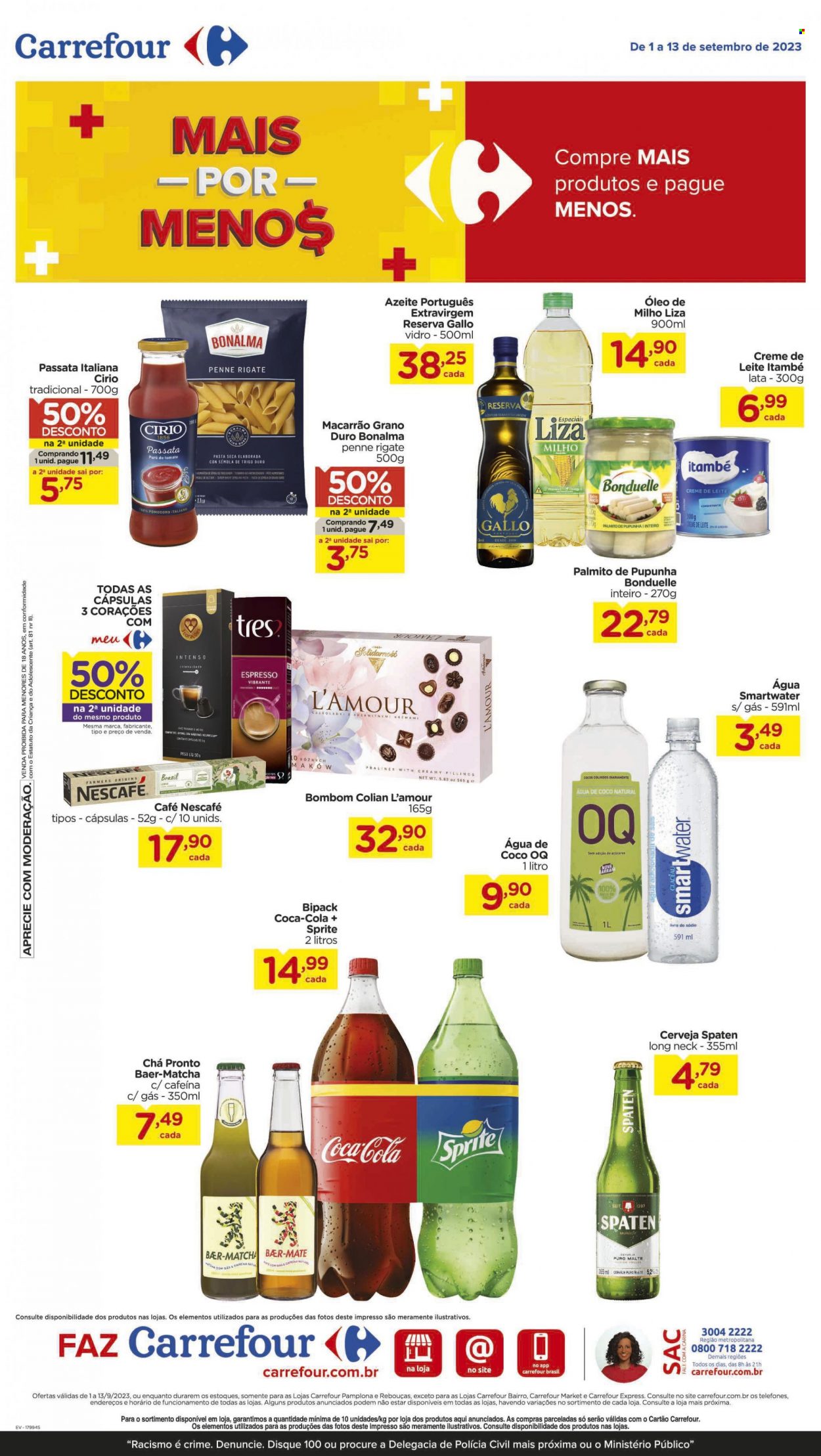 Folheto Carrefour Hiper - 01/09/2023 - 13/09/2023. Página 1