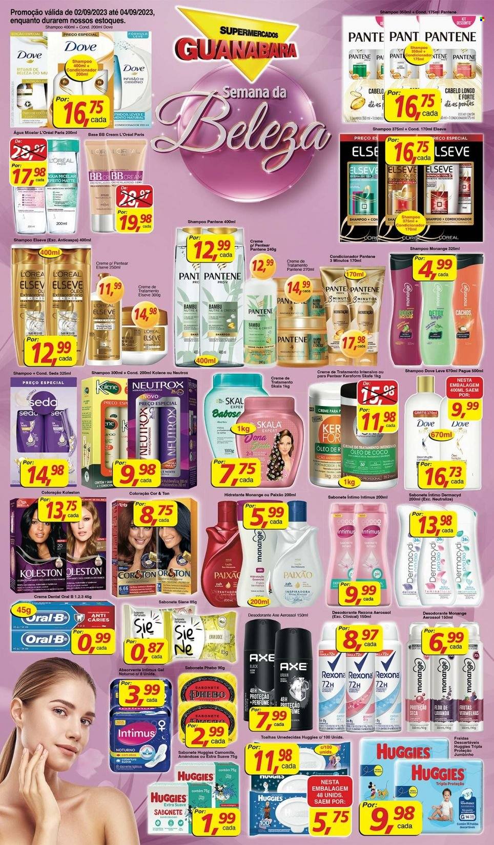 Folheto Supermercados Guanabara - 02/09/2023 - 04/09/2023. Página 1