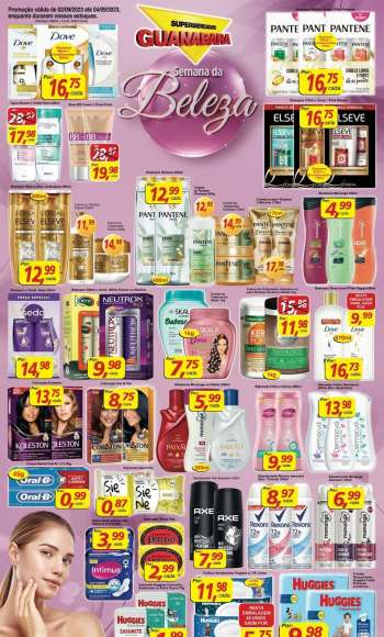 Folheto Supermercados Guanabara - 02/09/2023 - 04/09/2023.